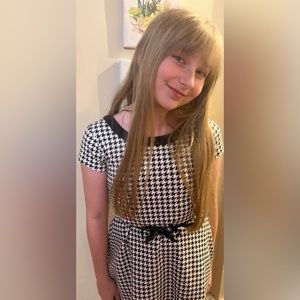 The Children’s Place Black and White Dress